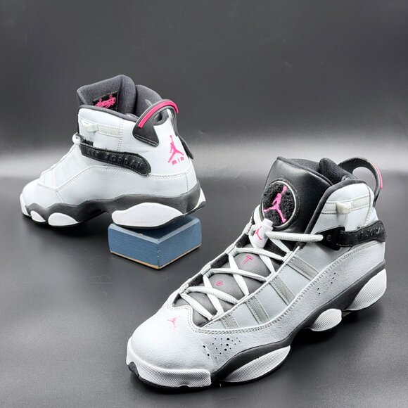 Air Jordan 6 Rings GS 'Pink Flash' - Picture 8 of 12
